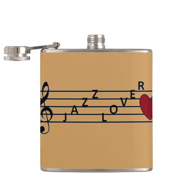 Jazz Lover Flask (Opened)