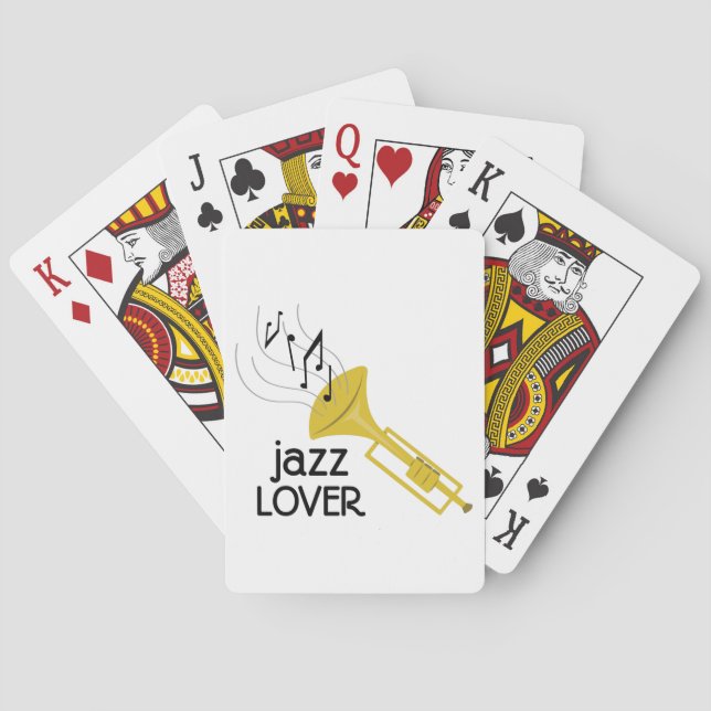 Jazz Lover Poker Cards (Back)