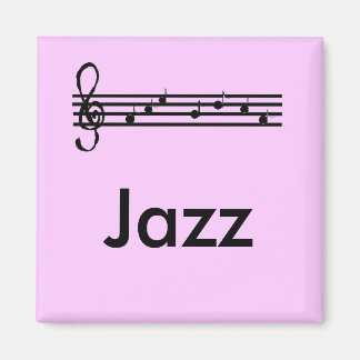 Jazz Lovers Purple Magnet