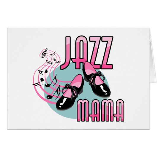 Jazz Mama Tap Dancing Cards (Front Horizontal)