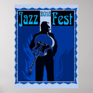 Jazz Man In Blue,2018 Poster
