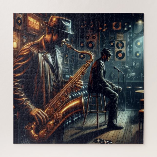 Jazz Men Puzzle (Vertical)