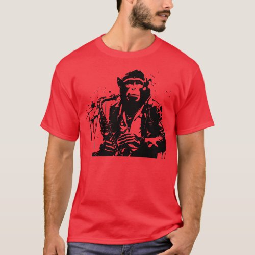 jazz monkey T_Shirt