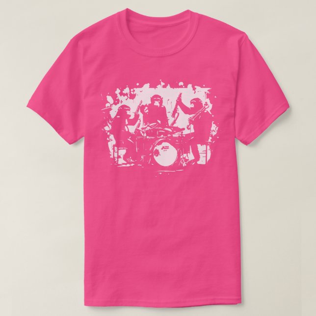 jazz monkeys T-Shirt (Design Front)