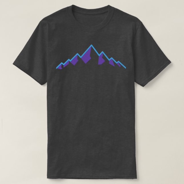 Jazz Mountains  T-Shirt (Design Front)