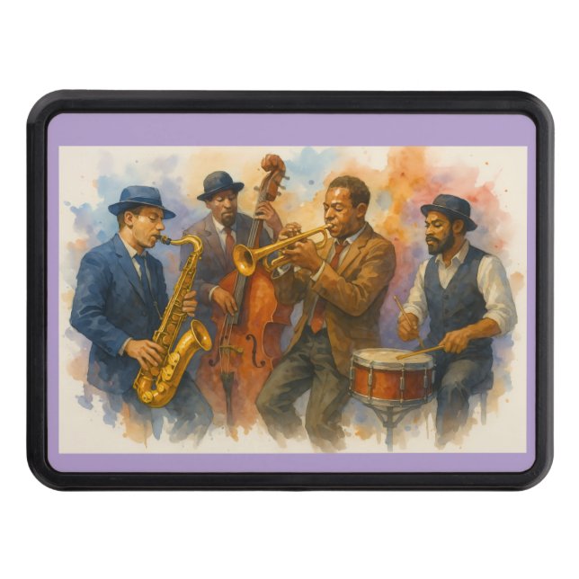 Jazz Muscians Hitch Cover (Front)