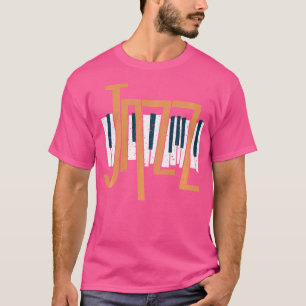 Jazz Music Lover - Vintage Piano Jazz T-Shirt