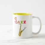 Jazz Music Lovers Gifts Two-tone Coffee Mug at Zazzle