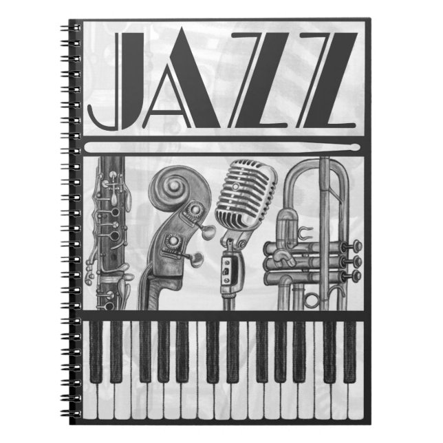 Jazz Music Notebook (Front)