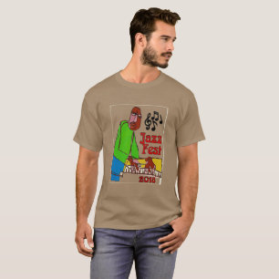 Jazz Music, Piano Player 2018 T-Shirt