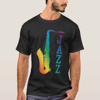 Jazz Music Saophone funny T-Shirt