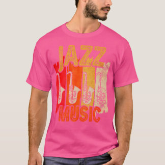 Jazz Music Saxophone T-Shirt