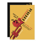 Jazz music trumpet recital