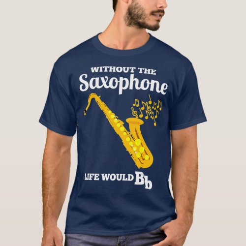 Jazz Musician Gifts Saxophone T_Shirt
