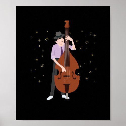Jazz Musician Jazz Band Lover Poster