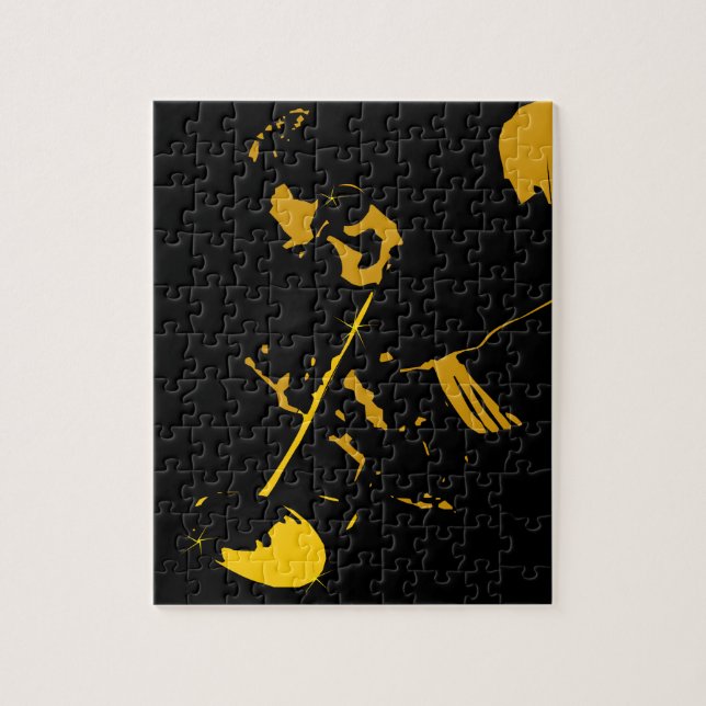 Jazz Musician Jigsaw Puzzle (Vertical)