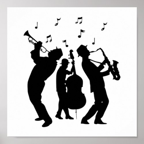 Jazz Musicians Poster