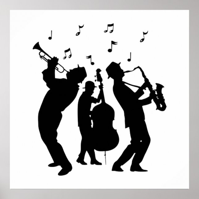 Jazz Musicians Poster (Front)