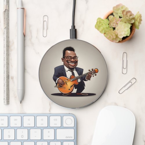 jazz musicians wireless charger 