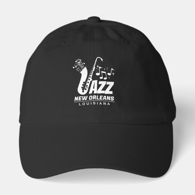 Jazz New Orleans Louisiana Hat (Front)