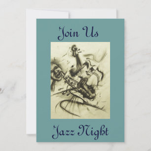 Jazz Night Invitations