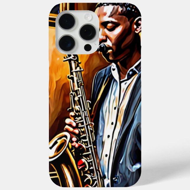 Jazz Nite Case-Mate iPhone Case (Back)