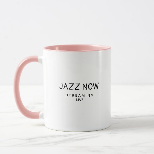 Jazz Now Music Coffee  Mug (Left)