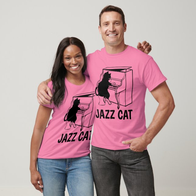 JAZZ PIANO CAT T-shirts (Unisex)