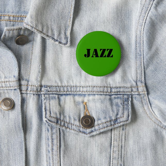 JAZZ    PINBACK BUTTON (In Situ)
