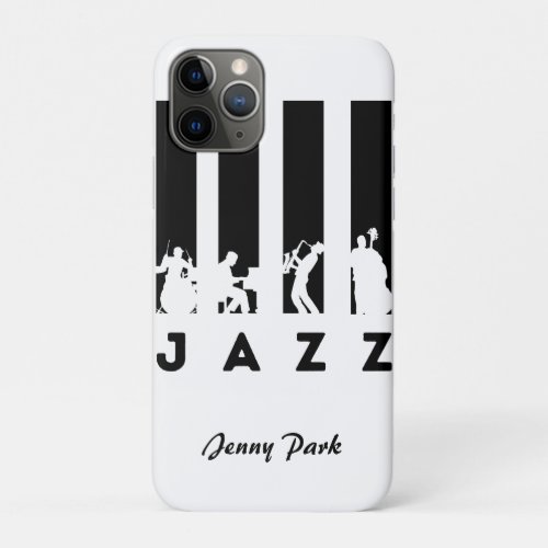 Jazz players personalized iPhone 11 pro case