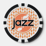 Jazz Poker Chips at Zazzle