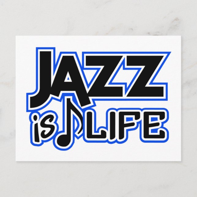 Jazz postcard (Front)