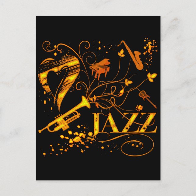 JAZZ POSTCARD (Front)