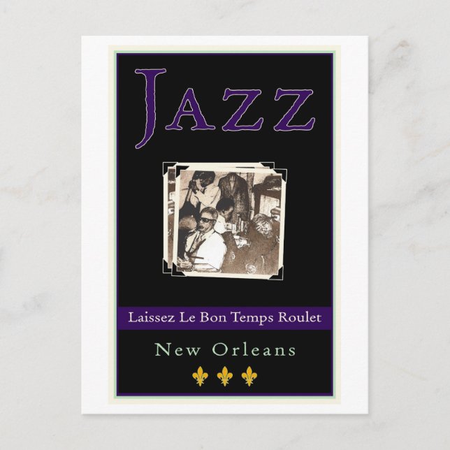 Jazz Postcard (Front)