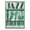 Jazz Poster Green