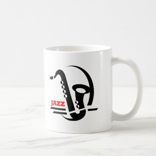 Jazz Sax Coffee Mug