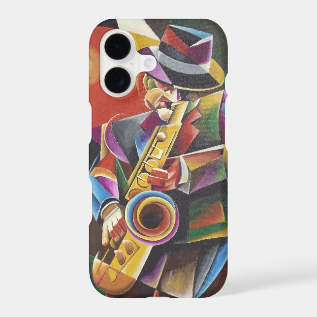 Jazz Sax iPhone case (Back)