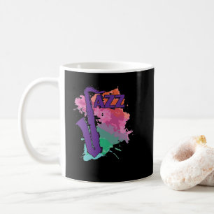 Jazz Saxophon Coffee Mug