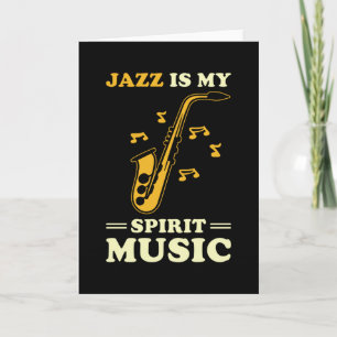 Jazz Saying Gift Card