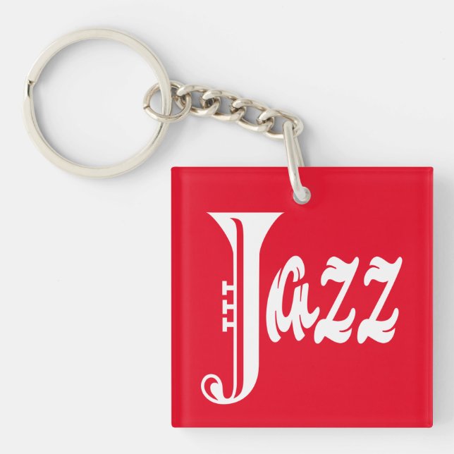 Jazz sign keychain (Front)