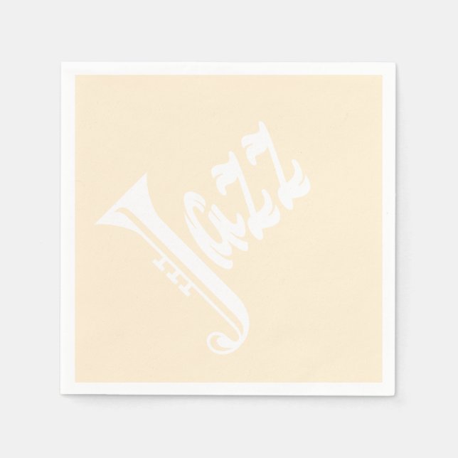 Jazz sign napkins (Front)