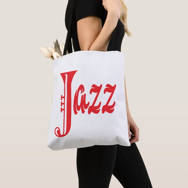 Jazz sign tote bag (Close Up)