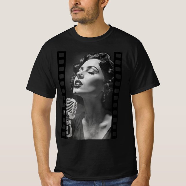 Jazz Singer T-Shirt (Front)