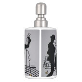 Jazz Soap Dispenser & Toothbrush Holder (Back)