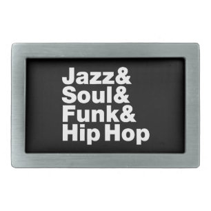 Jazz & Soul & Funk & Hip Hop Belt Buckle