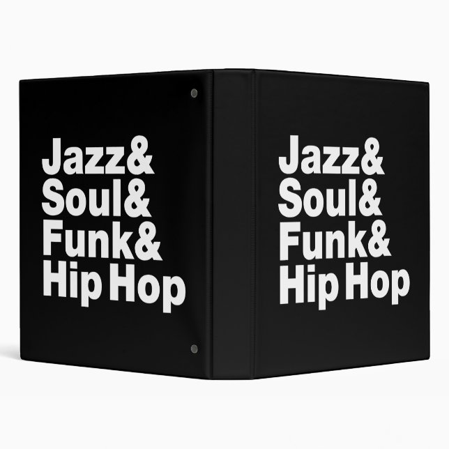 Jazz & Soul & Funk & Hip Hop Binder (Background)
