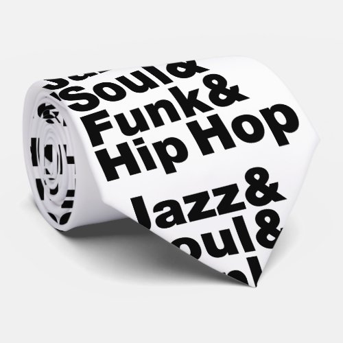 Jazz  Soul  Funk  Hip Hop Neck Tie