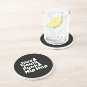Jazz & Soul & Funk & Hip Hop Sandstone Coaster