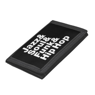 Jazz & Soul & Funk & Hip Hop Trifold Wallet
