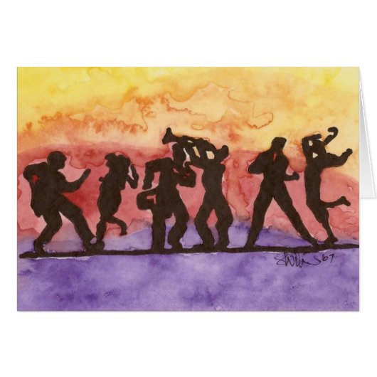 Jazz Time! Cards (Front Horizontal)